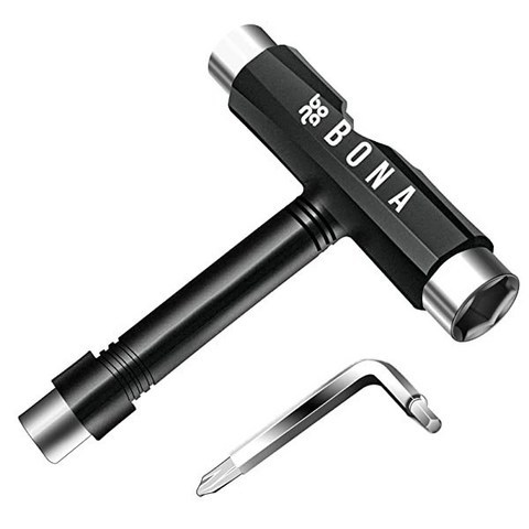 [미국] 1314328 Bona Skate Tool 10-in-1 Multi-Function Skateboard Tools (Upgraded)