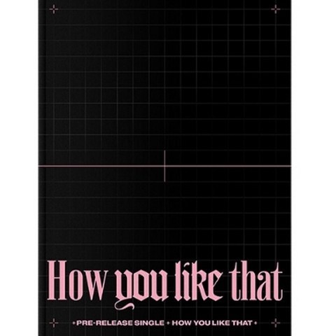 [미개봉] BLACKPINK 블랙핑크 - SPECIAL EDITION [How You Like That] 포스터 포함, CD + POSTER