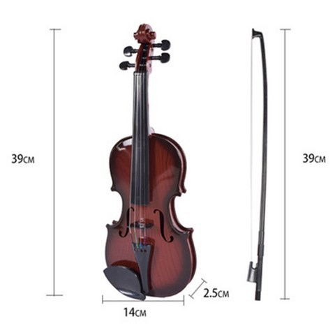 이우미 어린이 음악 완구 장난감 바이올린 전동 연주 초보 악기 선물 가능 3-6세RJ169, Type-B
