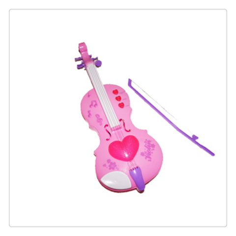 티피 음악 키보드 바이올린 생일 선물 장난감, 핑크2