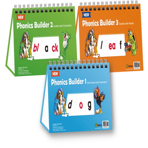 이퓨쳐 New Phonics builder 1 2 3 뉴 파닉스 빌더 레벨선택