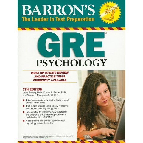 Barrons GRE Psychology: Graduate Record Examination in Psychology, Barrons Educational Series