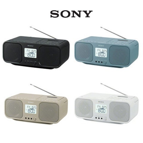 소니 소니(SONY) CD 라디오 카세트 레코더 CFD-S401, 001_블랙