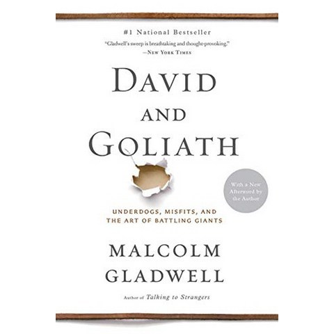 David and Goliath:Underdogs Misfits and the Art of Battling Giants, Little Brown