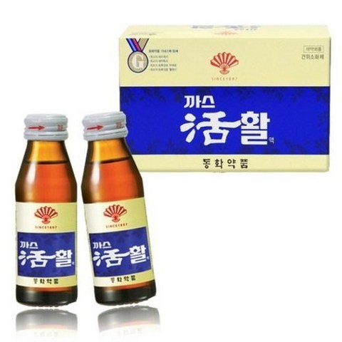 동화약품 부채표 까스활 75ml x 60병 1BOX 까스활명수 소화제 활명수