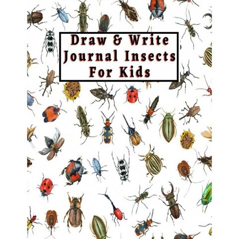 어린이용 곤충 그리기 & 쓰기:, 단일옵션