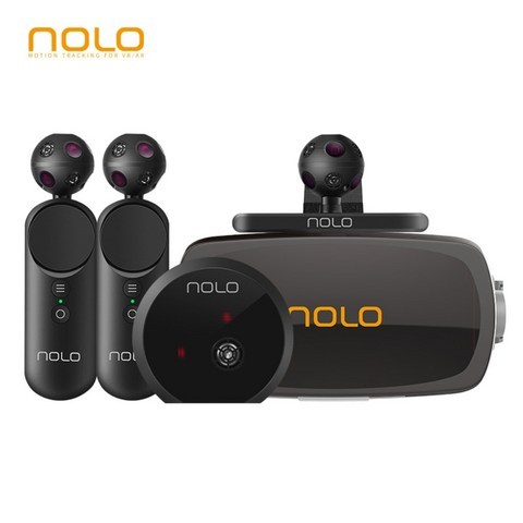 NOLON1 게임세트 스마트폰 전용 vr안경 3d 가상현실 체감게임, 블랙