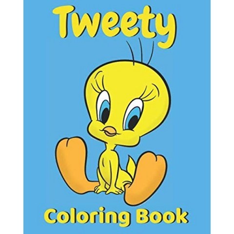 트위티 색칠하기 책 : 아이들의 종합적인 발달을위한 훌륭한 색칠하기 책. 트위티 버드 팬을위한 완벽한, 단일옵션
