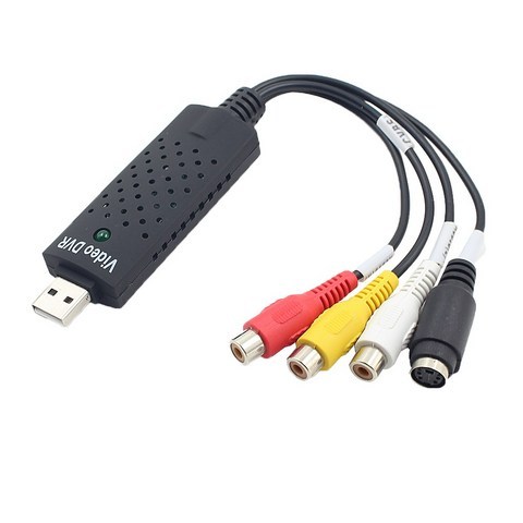 STK USB 2.0 비디오 / 오디오 변환기 오디오 비디오 어댑터 Easycap 캡처 카드