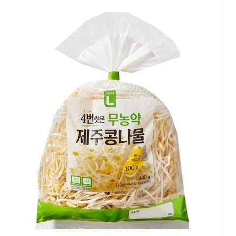 초이스엘 무농약 제주콩나물 (430G), 2개