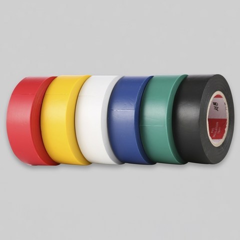 서통 전기테이프 6가지색상 낱개 전기 절연 비닐테이프, 서통테이프 흑색
