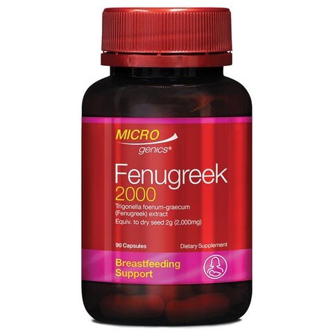 Microgenics Fenugreek 2000 90 Capsules