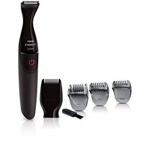 Norelco Waterproof Cordless Facial Mens Shaver and Hair Trimmer Groomi