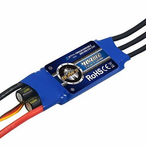 ZTW 40A Brushless ESC with BEC 3A/5V Speed Controller for rc A/212898