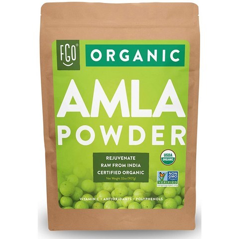 [빠른 미국 직배송] 유기농 인도산 암라 파우더 대용량 907g Amla Powder