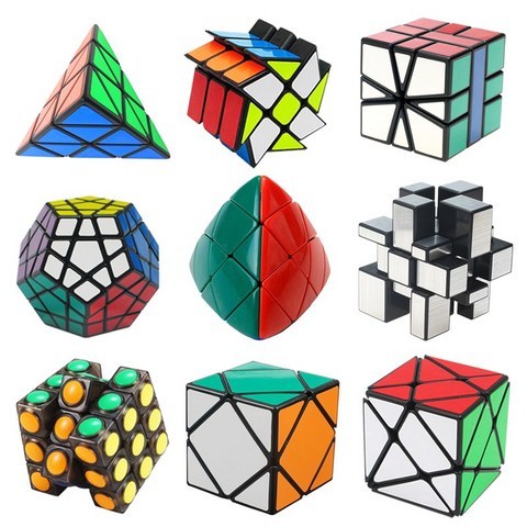삼각형 클래식 전문 속도 피라미드 매직 큐브 퍼즐 cubo magico 완구 어린이를위한, A_1