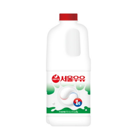 서울우유 흰우유 1800ml, 1개