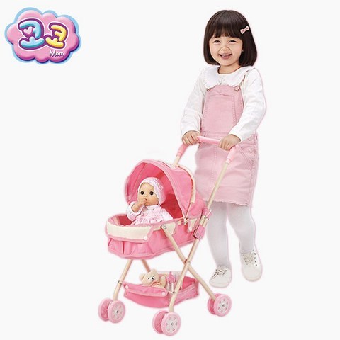 NEW 코코 인형 유모차 장난감 엄마 놀이 아기 돌보기