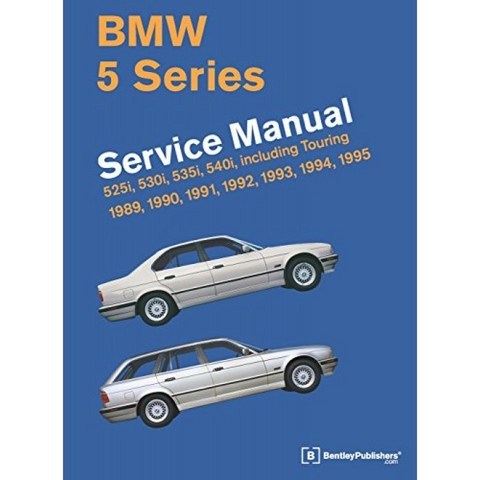 BMW 5 시리즈 서비스 매뉴얼 : 1989-1995, 단일옵션, 단일옵션