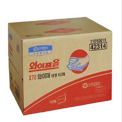 와이프올 X70 (42314) 1박스152매, 1box