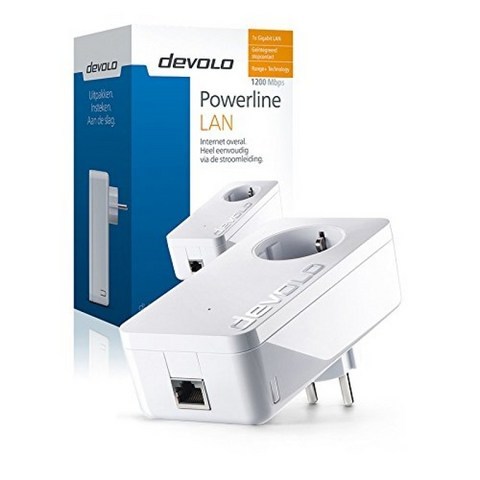 Devolo dLAN 1200+-빨간색 PowerLine (0-40 ° C -25-70 ° C Windows 7 Enterprise Windows 7 Enterpri, 단일옵션