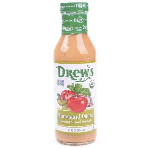 Drew`s 싸우전드 아일랜드 드레싱 앤 퀵 마리네이드, 1개, 354ml