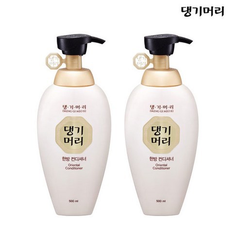 댕기머리 고급 한방린스 한방컨디셔너 500ml 컨디셔너, 2개