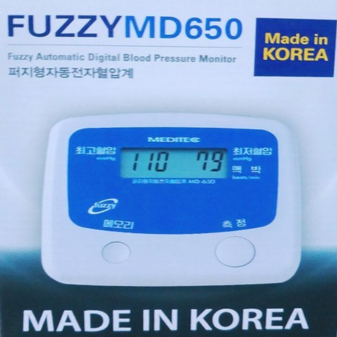 메디텍 자동 전자혈압계 혈압계, 1개, md650