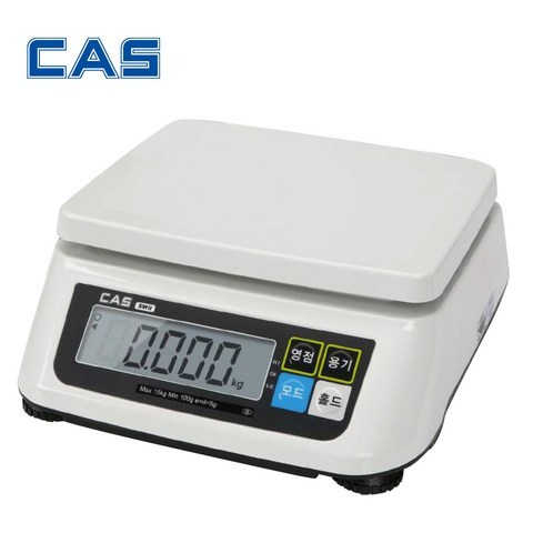 카스 비교 홀드 계수 디지털 전자 저울 SW-II 3CS (3kg 1g단위)