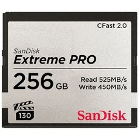 샌디스크 Cfast 2.0 CF카드 SDCFSP, 256GB
