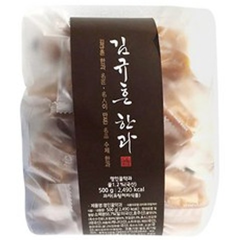 김규흔 한과 명인 꿀약과, 500g, 1개