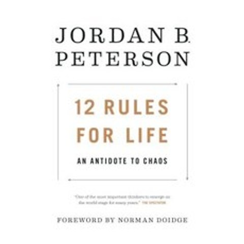 12 Rules for Life: An Antidote to Chaos Hardcover, Random House Canada