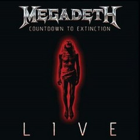 MEGADETH / COUNTDOWN TO EXTINCTION - LIVE EU수입반, 1CD