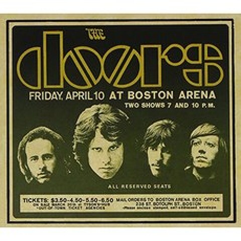 Doors - Live In Boston 1970 US수입반, 3CD
