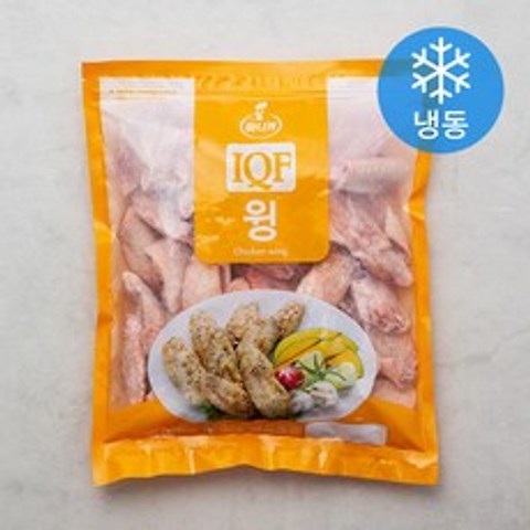 마니커 IQF 닭 윙 (냉동), 1000g, 1봉