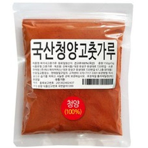 복이네먹거리 국산 청양고춧가루 매운맛 고추장용, 150g, 1개