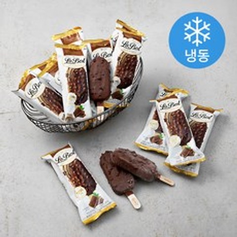 라베스트 벨기에초코 바 아이스크림 (냉동), 85ml, 24입