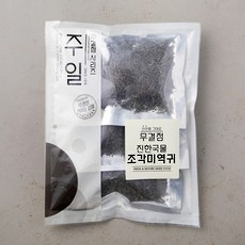주일 국내산 무결점 진한국물 조각 미역귀, 50g, 3봉