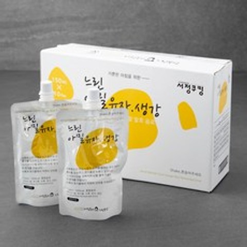 느린부엌 아밀 유자 생강 음료, 150ml, 10개