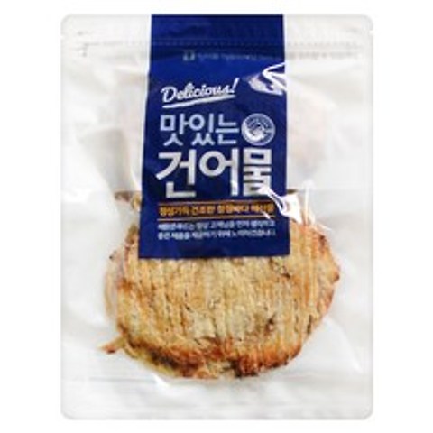 해맑은푸드 구운 순살 아귀포, 300g, 1개