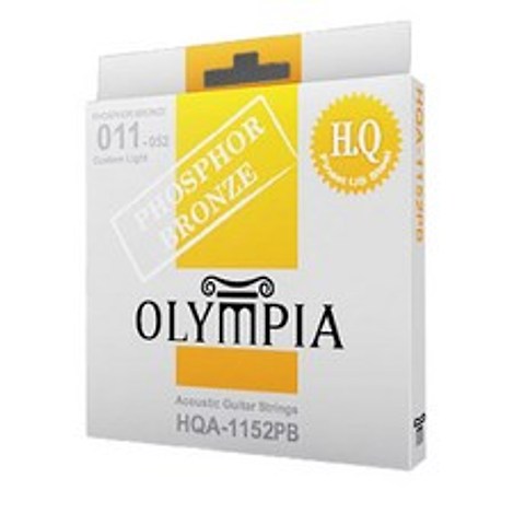 OLYMPIA 통기타줄 세트, HQA-1152PB, 혼합색상