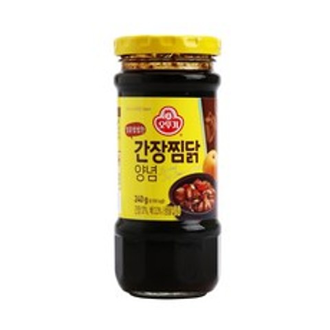 오뚜기 달콤칼칼한 간장 찜닭 양념, 240g, 1개