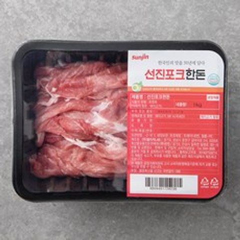 선진 포크한돈 앞다리살 불고기 (냉장), 1kg, 1개
