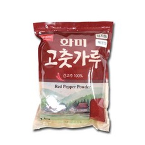 화미 고춧가루 김치용 매운맛, 1kg, 1개
