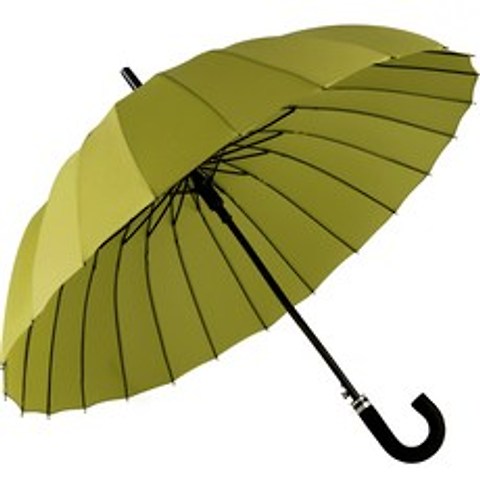 바니브라운 24K 솔리드 곡자 자동 장우산