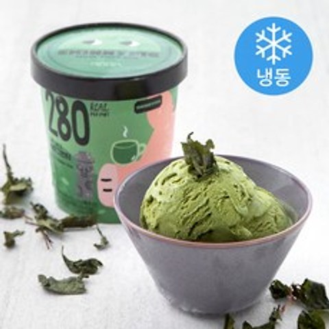 스키니피그 아이스크림 제주그린티 (냉동), 474ml, 1개