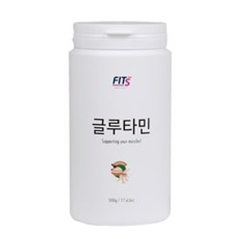 핏츠 BCAA 글루타민 무맛, 500g, 1개