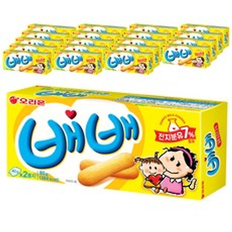 오리온 돌아온 배배, 80g, 20개