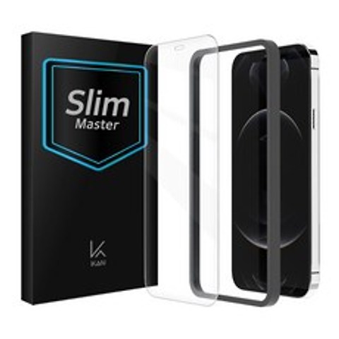 케이안 슬림 마스터 강화유리 휴대폰 액정보호필름 + 가이드 툴 세트, 1세트