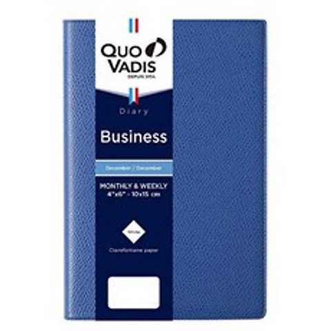 쿠오 바디스 2021 년판 12 월 시작 비즈니스 안빠라 블루 qv00401bl, 단일옵션, 단일옵션